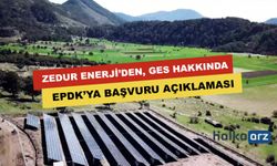 Zedur Enerji'den, GES Hakkında EPDK'ya Başvuru Açıklaması